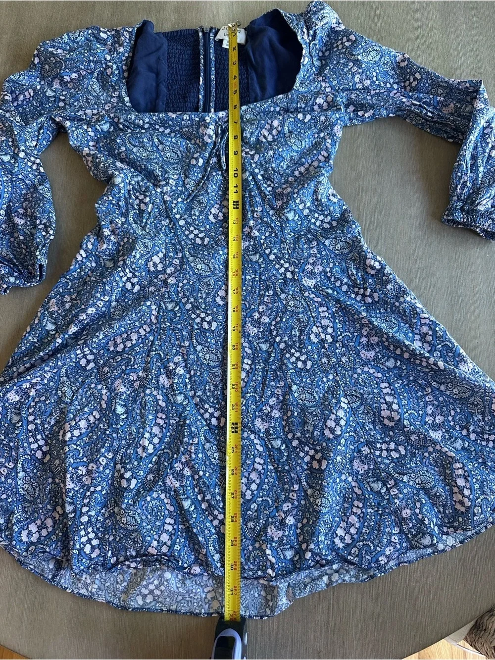 J Crew BK980 EUC Size 00 Sweetheart Mini Dress in Liberty Bourton Bloom Fabric